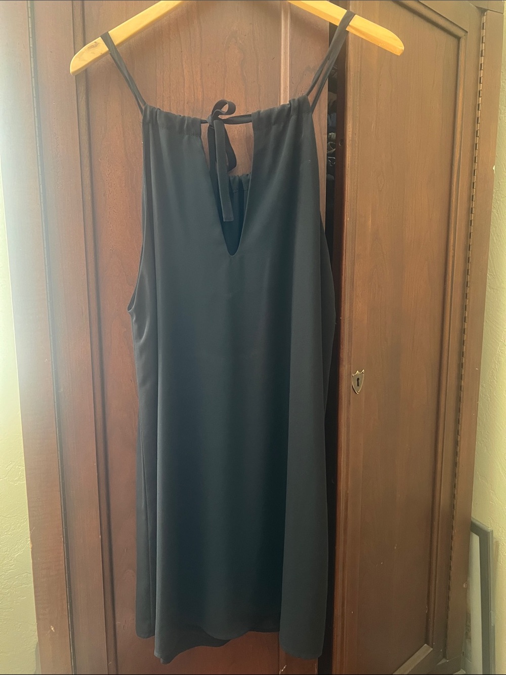 VERONICA M Black Sundress L - Picture 4 of 5